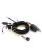 Lazer Lamps Single-Lamp Wiring Kit (4 Pin, Deutsch DT, 12V) PN: 1L-DT4-200
